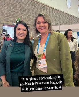 Vereadora Solange Golunski - 43º Congresso de Municípios do Rio Grande do Sul