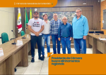 Presidente da Câmara busca alinhamentos regionais.